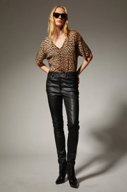 5 Pocket Leather Skinny made by SPRWMN