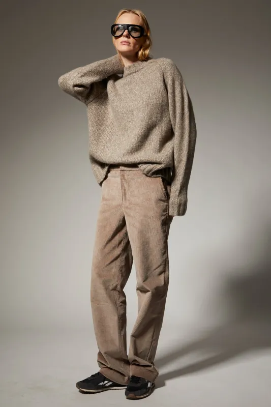 Wide Leg Corduroy Trousers made by SPRWMN