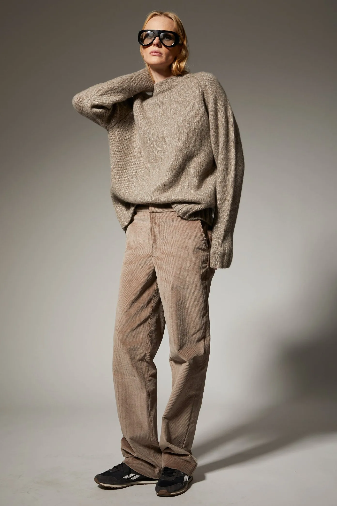 Wide Leg Corduroy Trousers sold by SPRWMN