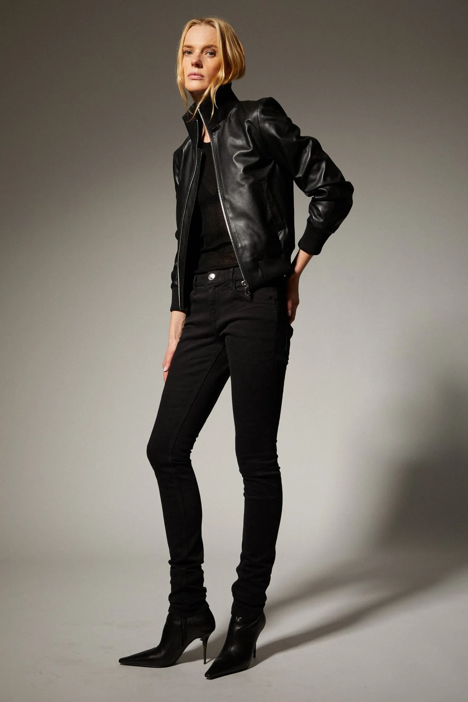 Jill Leather Jacket sold by SPRWMN product image thumbnail 3