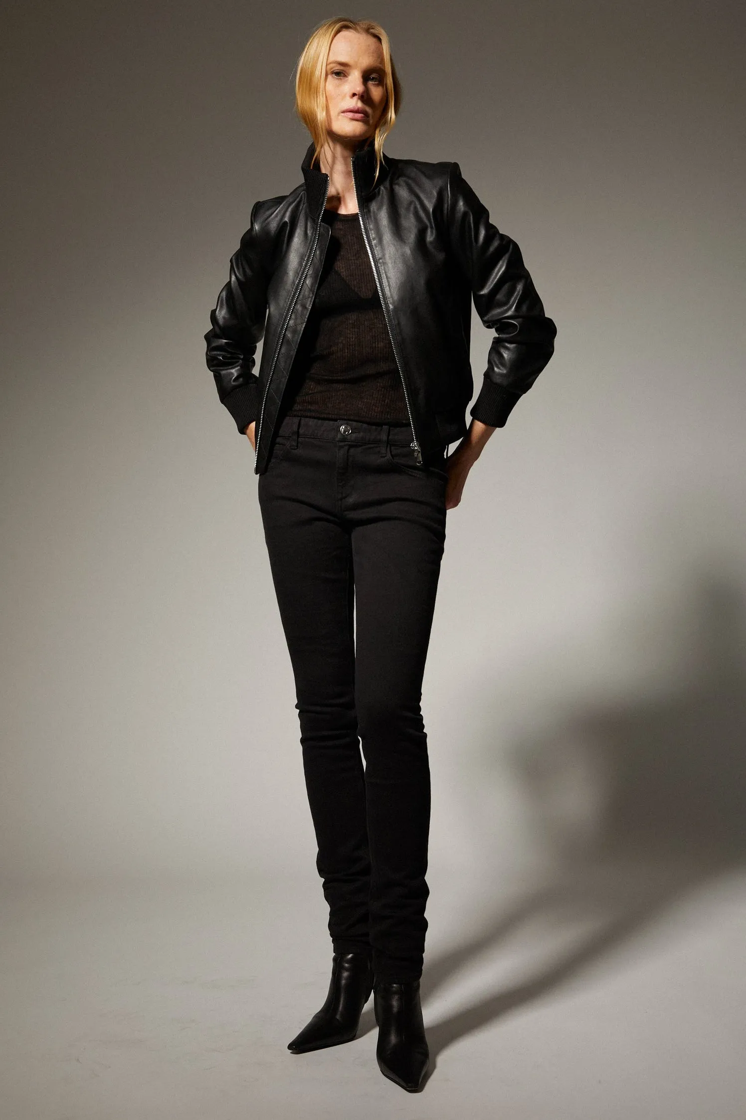 Jill Leather Jacket sold by SPRWMN product image thumbnail 2