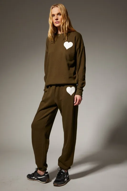 Heart Sweatpants made by SPRWMN