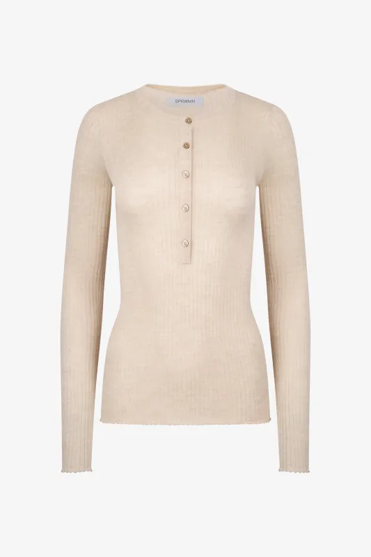 Cashmere Henley made by SPRWMN