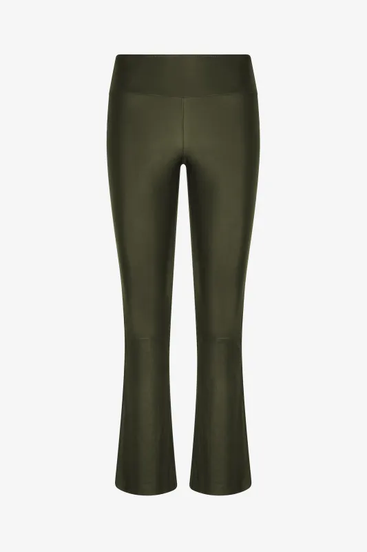 Jackie Leather Ankle Flare made by SPRWMN