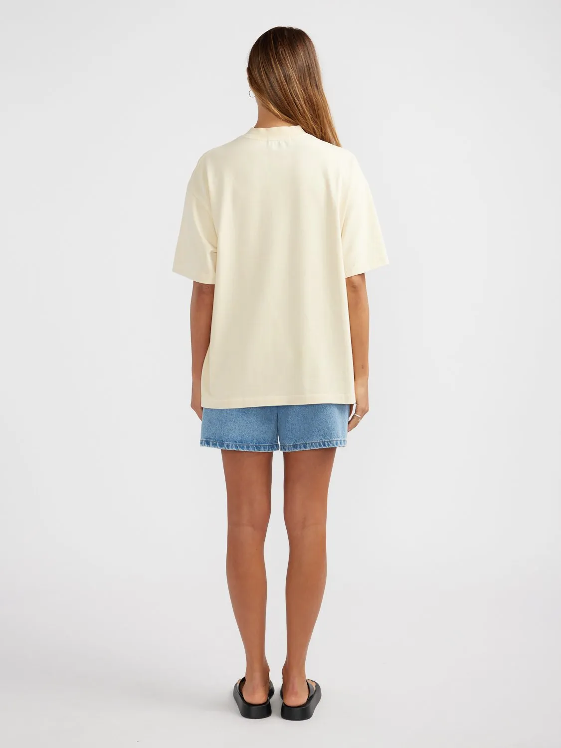 CHLOE OVERSIZED TEE - Lemon sold by Ena Pelly product image thumbnail 3
