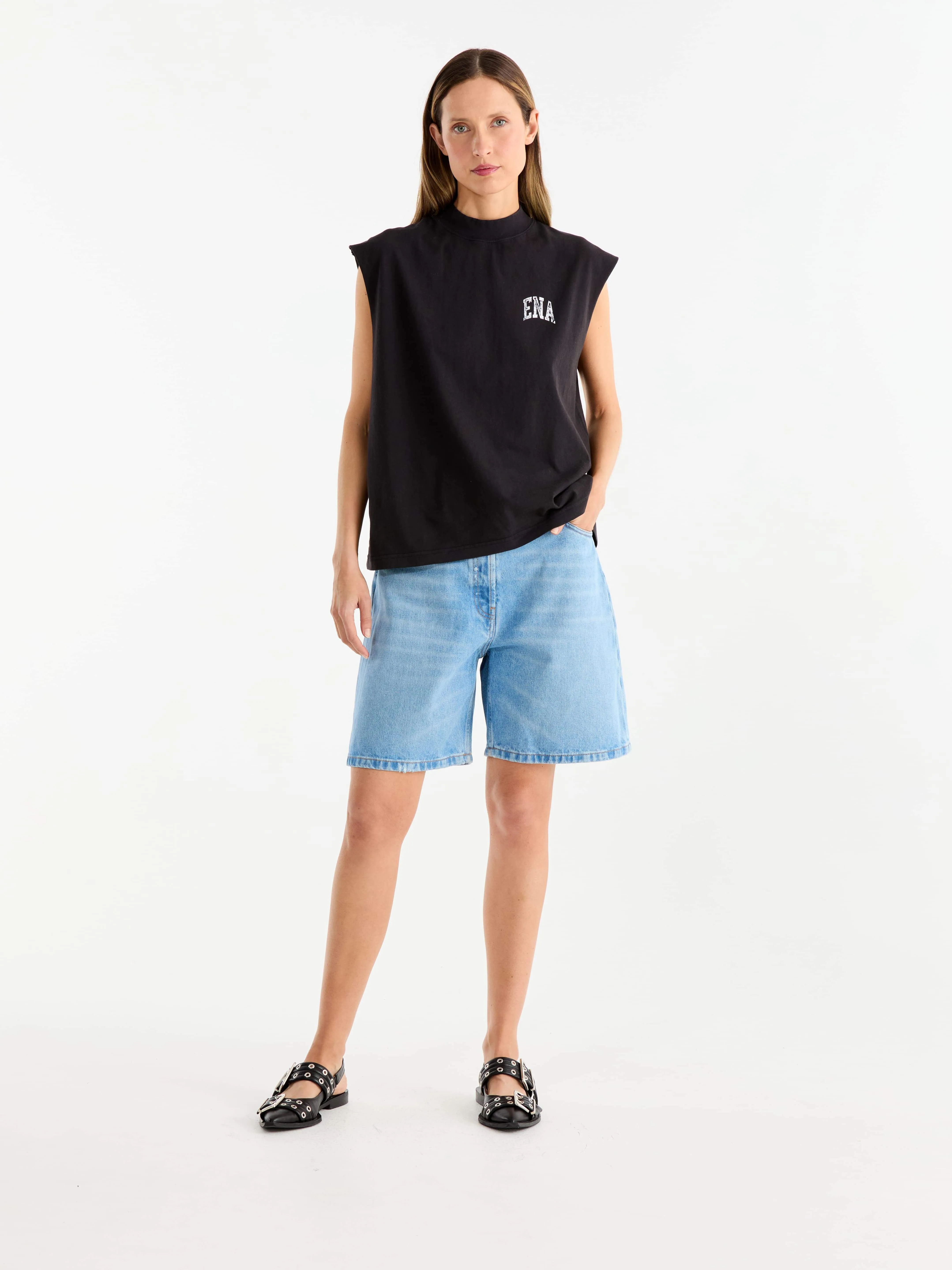 VINTAGE SPORT TANK - Vintage Black sold by Ena Pelly product image thumbnail 2