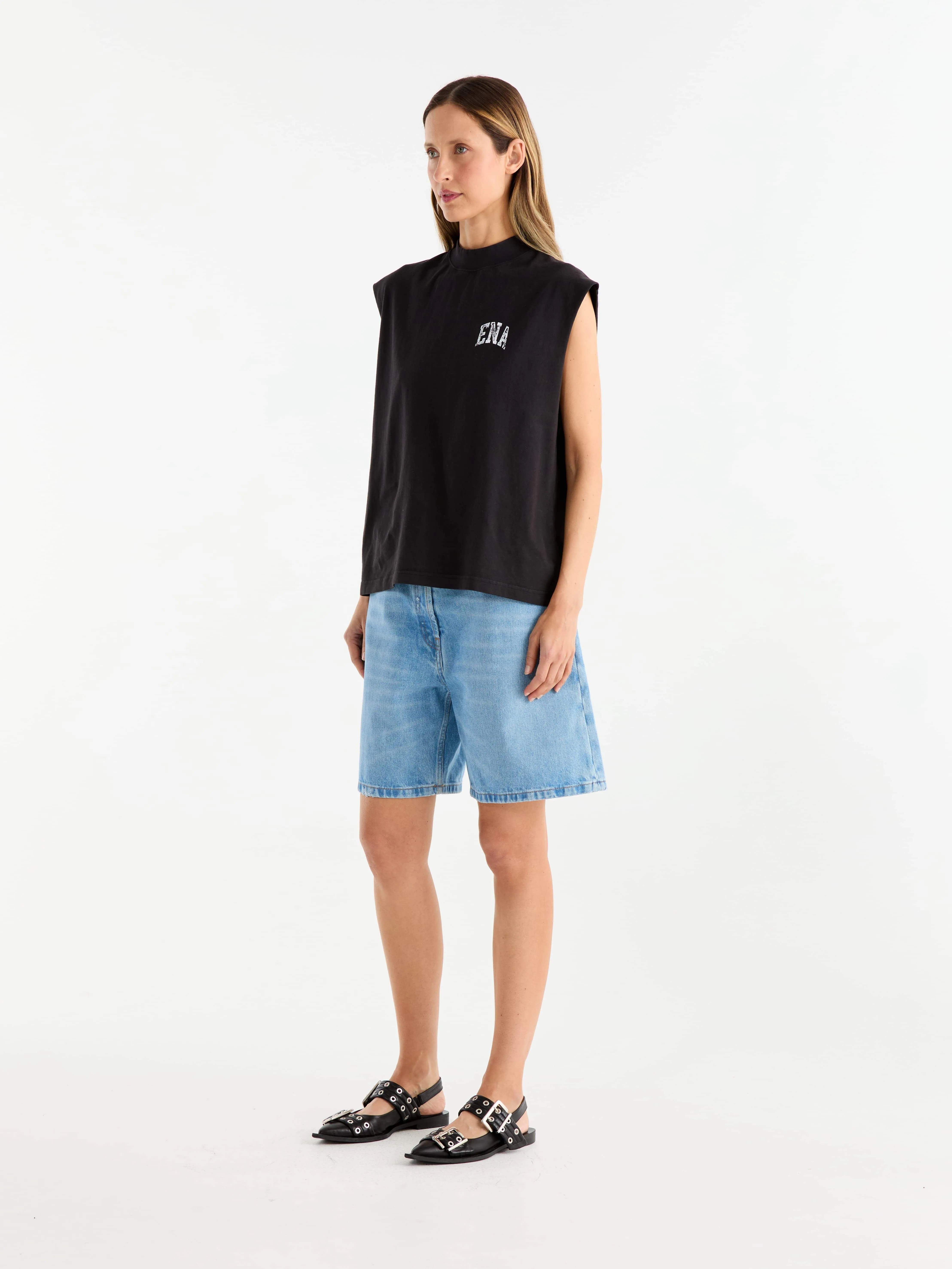 VINTAGE SPORT TANK - Vintage Black sold by Ena Pelly product image thumbnail 3