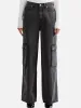 NOVA DENIM CARGO PANT - Charcoal Wash sold by Ena Pelly