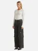 NOVA DENIM CARGO PANT - Charcoal Wash sold by Ena Pelly