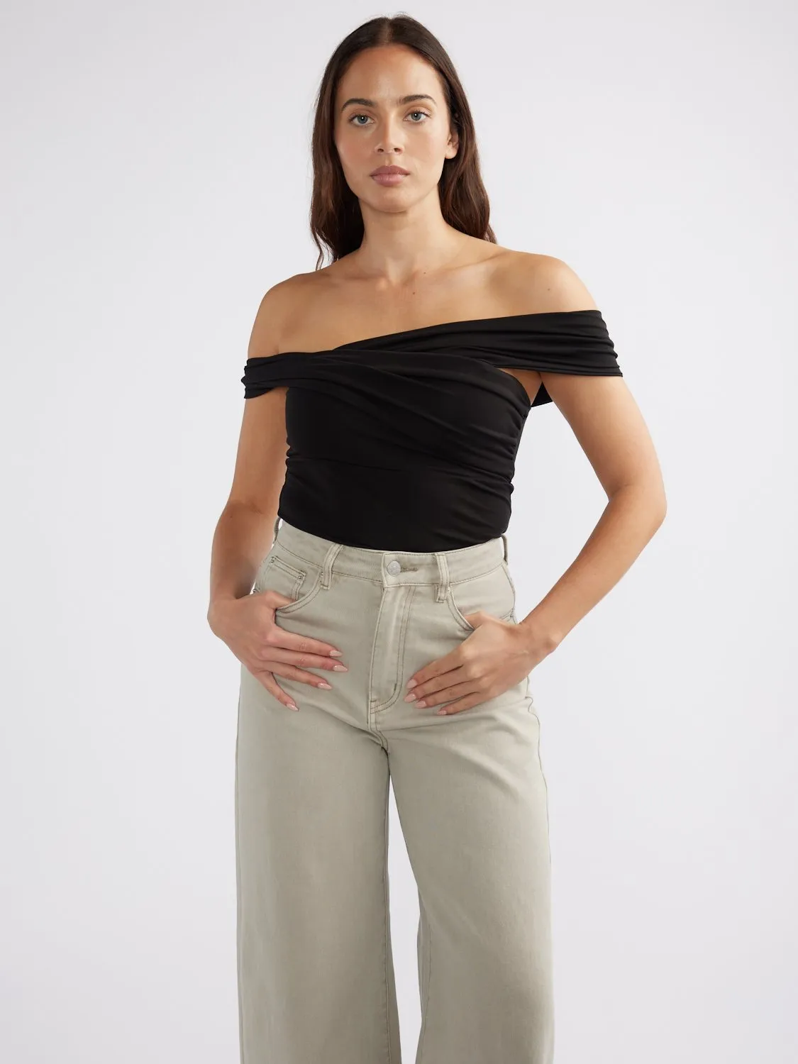 MINDY RELAXED JEAN - Stone sold by Ena Pelly product image thumbnail 4