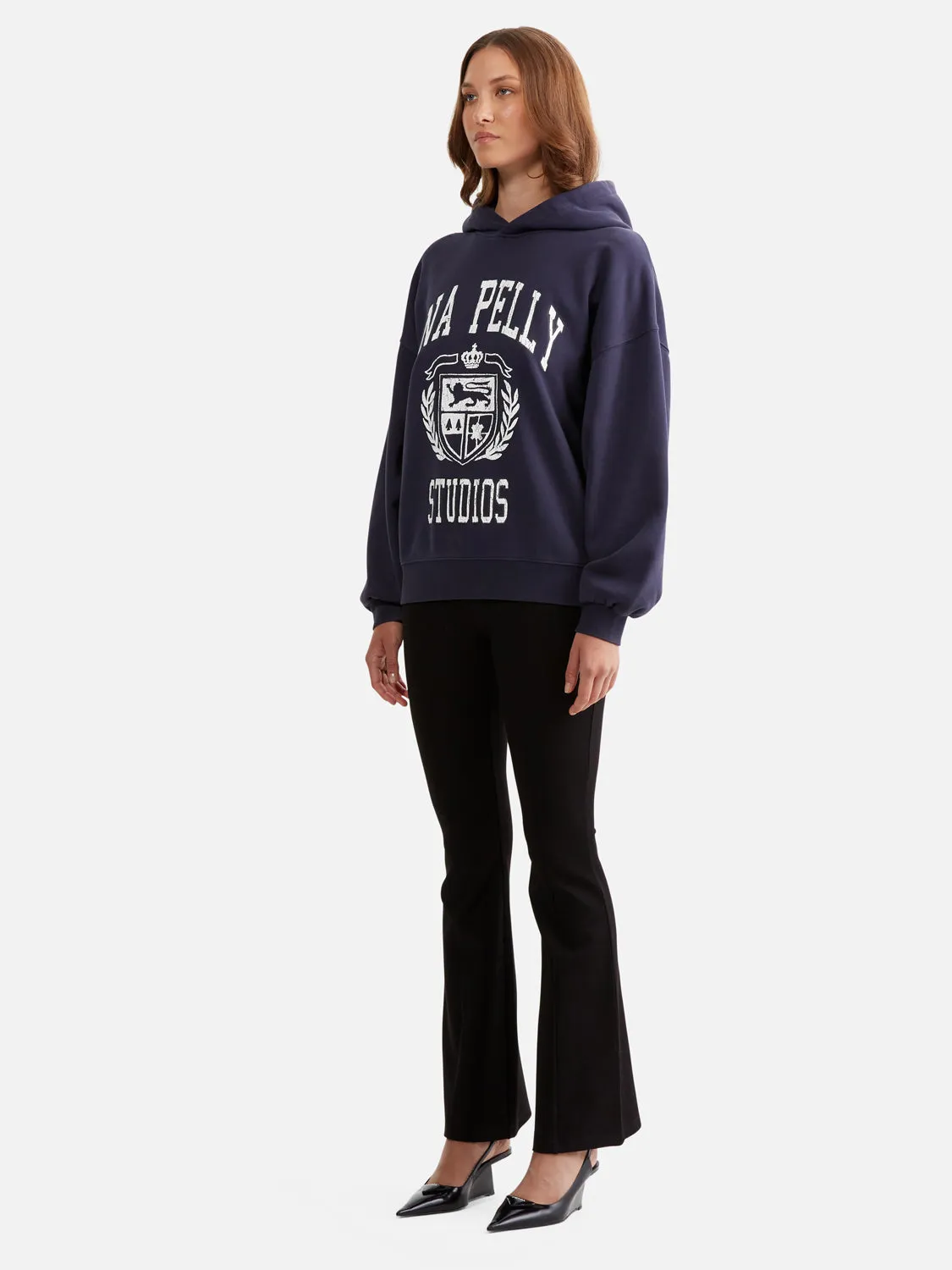 BROOKE OVERSIZED HOODIE DIY STUDIOS - NAVY sold by Ena Pelly product image thumbnail 2