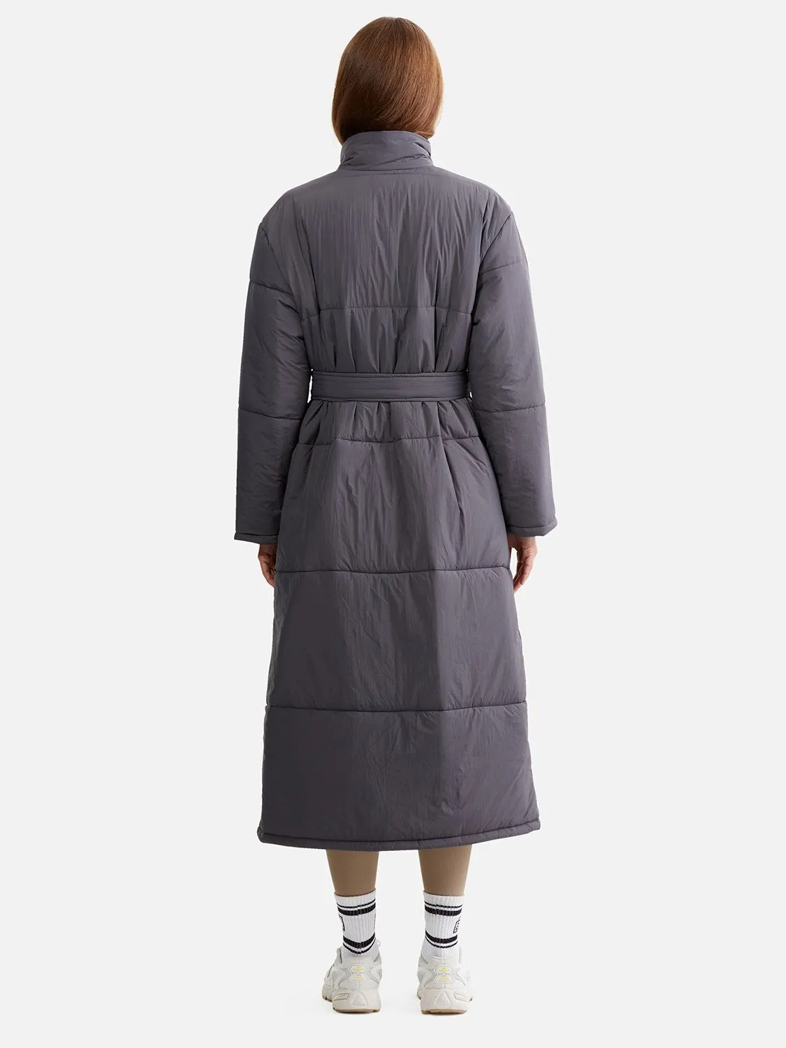 Elodie Oversized Puffer Jacket - Gunmetal sold by Ena Pelly product image thumbnail 3