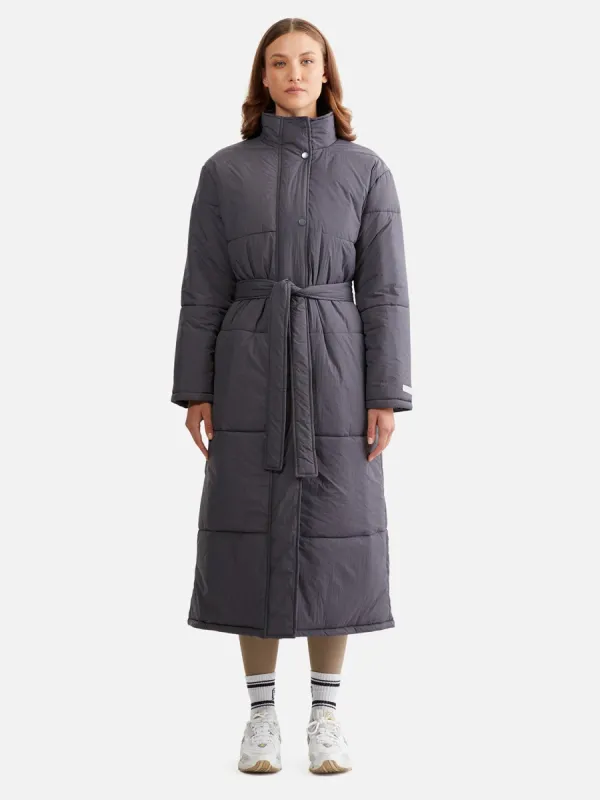 Elodie Oversized Puffer Jacket - Gunmetal sold by Ena Pelly