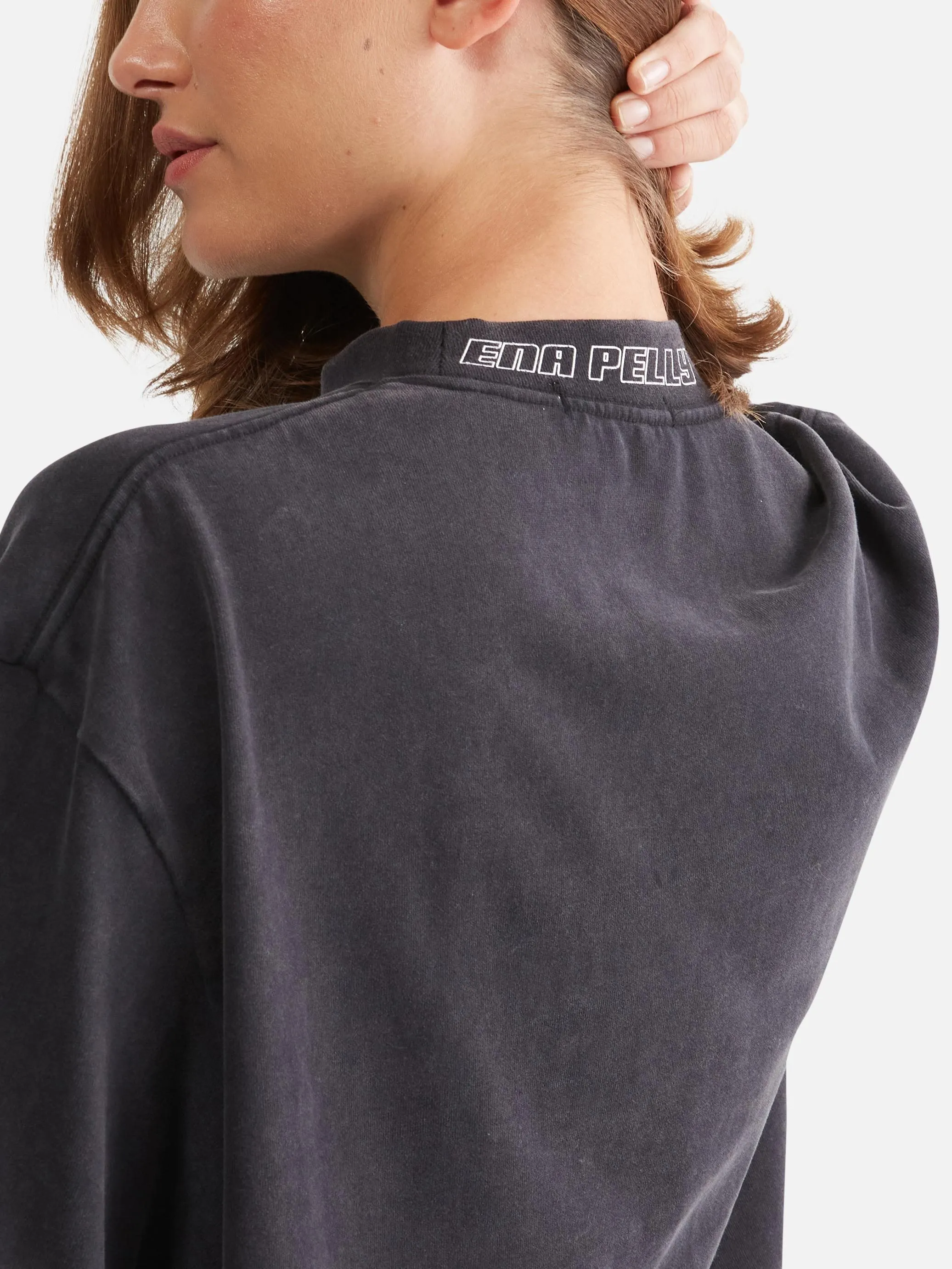 Classic Logo Tee - Washed Black sold by Ena Pelly product image thumbnail 4