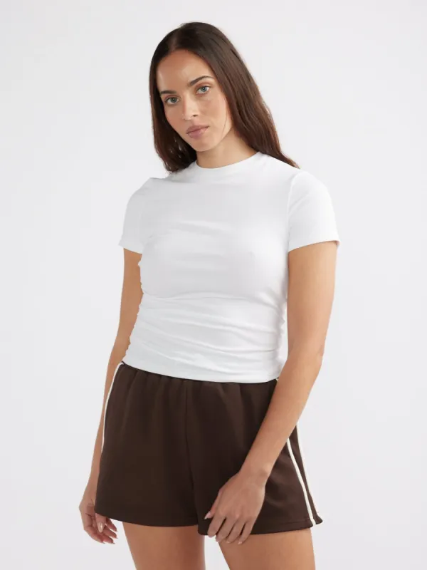 ANAIS RUCHED TEE sold by Ena Pelly