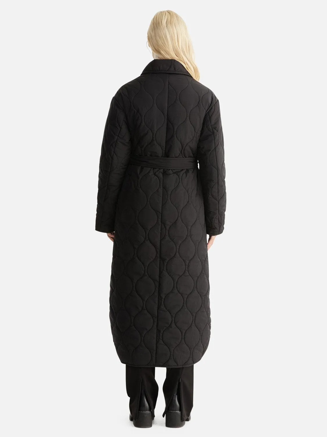 Louise Quilted Puffer Jacket - Black sold by Ena Pelly product image thumbnail 3