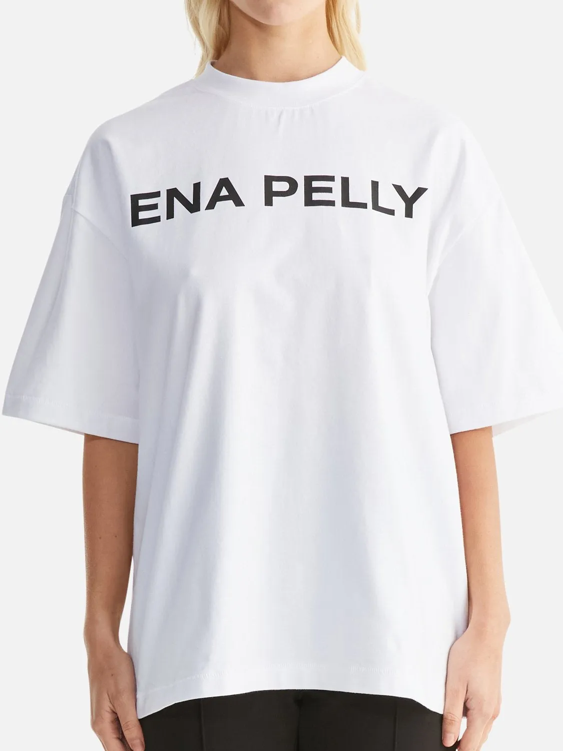 Chloe Oversized Tee Core Logo sold by Ena Pelly product image thumbnail 4