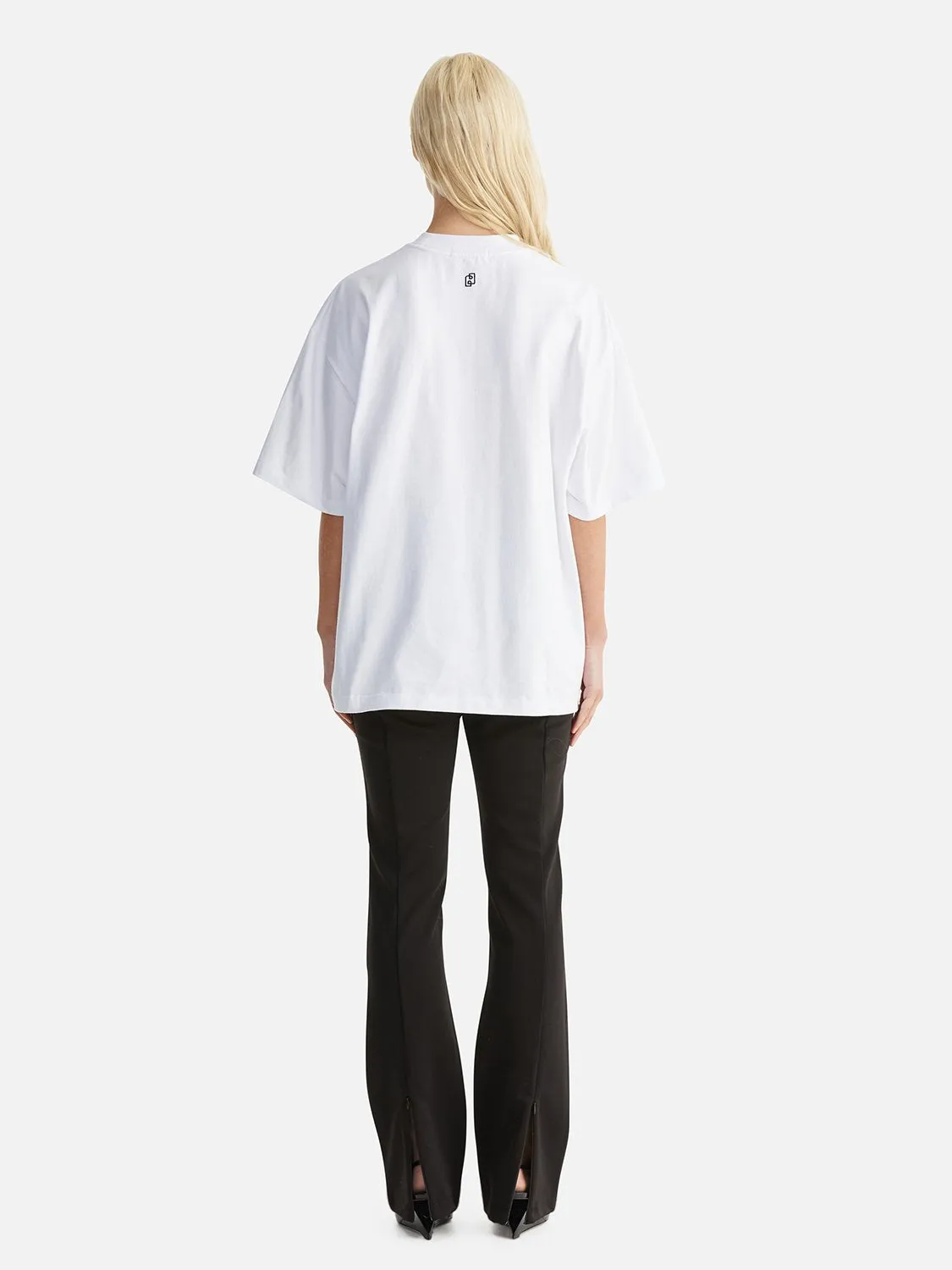 Chloe Oversized Tee Core Logo sold by Ena Pelly product image thumbnail 3