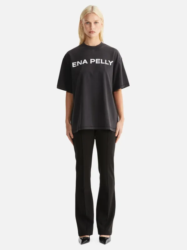 Chloe Oversized Tee Core Logo sold by Ena Pelly