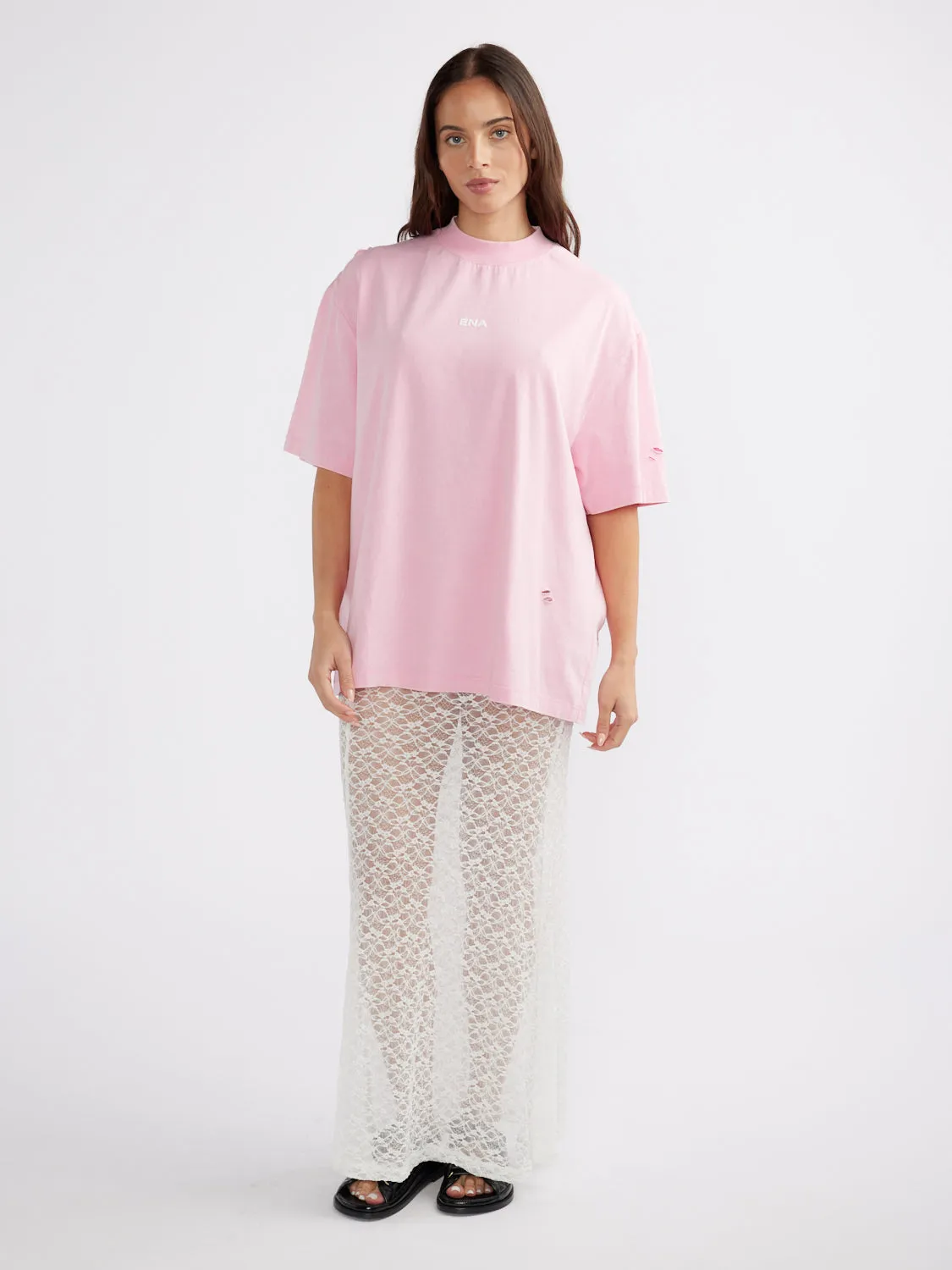 HOPE LACE SKIRT - White sold by Ena Pelly product image thumbnail 5