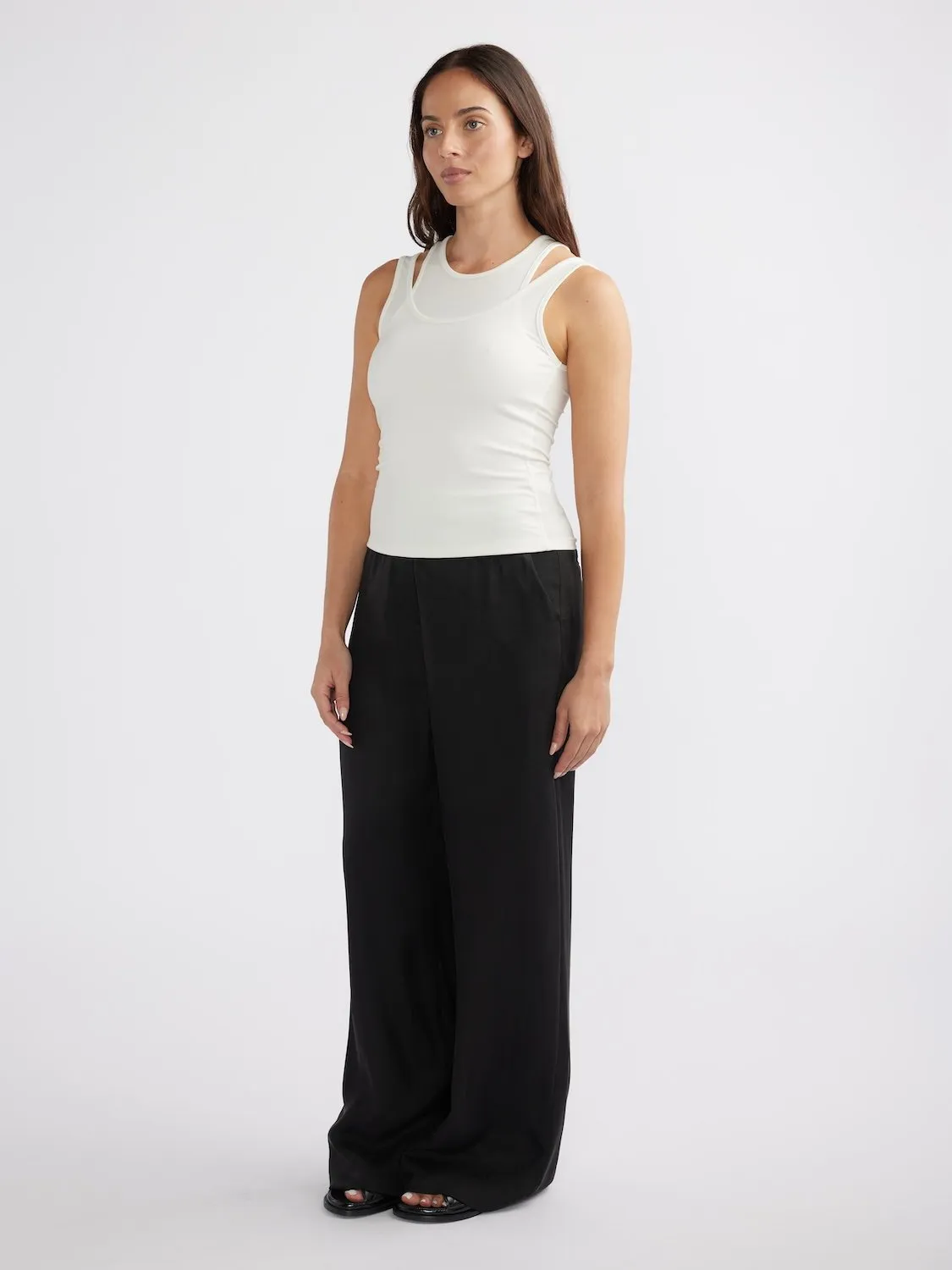 EVIE LAYERED RIB TANK sold by Ena Pelly product image thumbnail 2