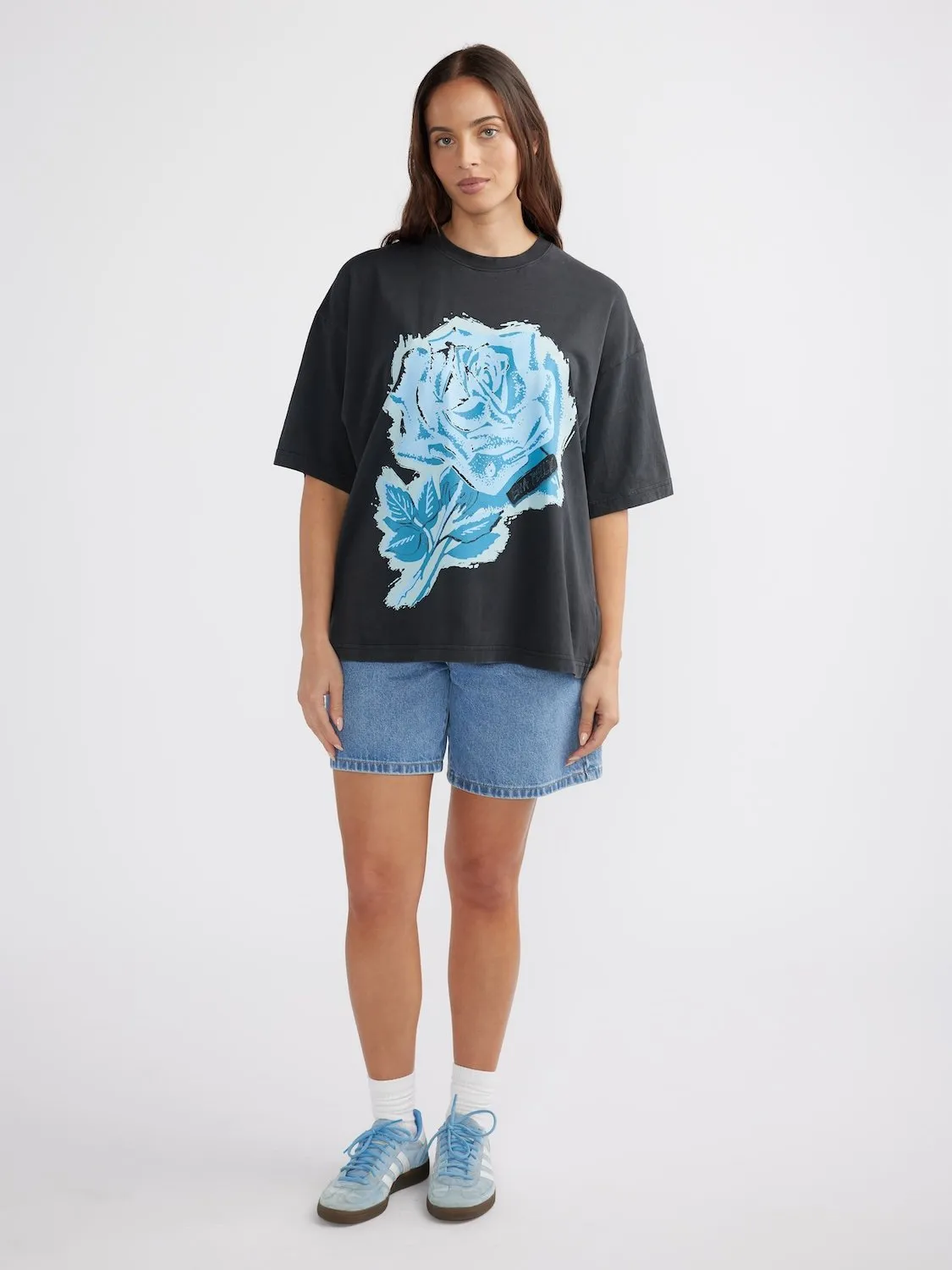 BLUE ROSE TEE sold by Ena Pelly