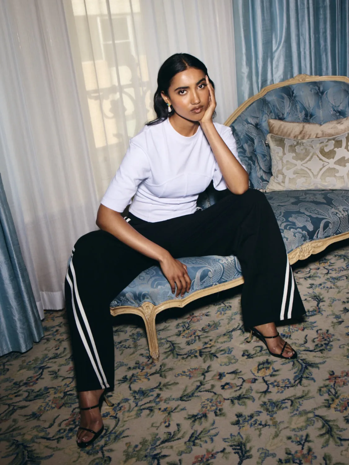 Valentina Stripe Pant sold by Ena Pelly