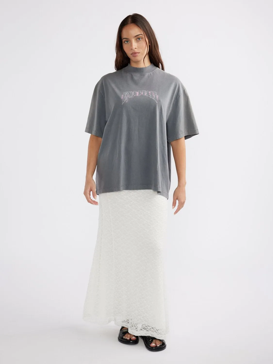 SERPENT TEE - Washed Grey sold by Ena Pelly