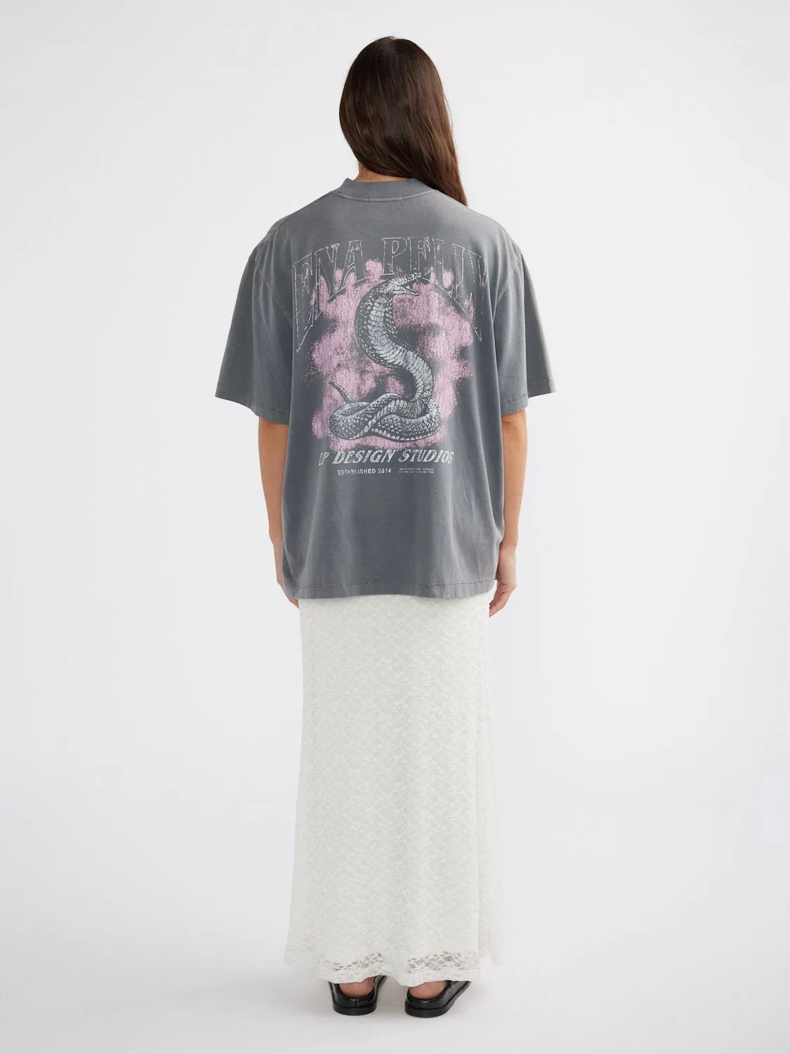SERPENT TEE - Washed Grey sold by Ena Pelly product image thumbnail 3