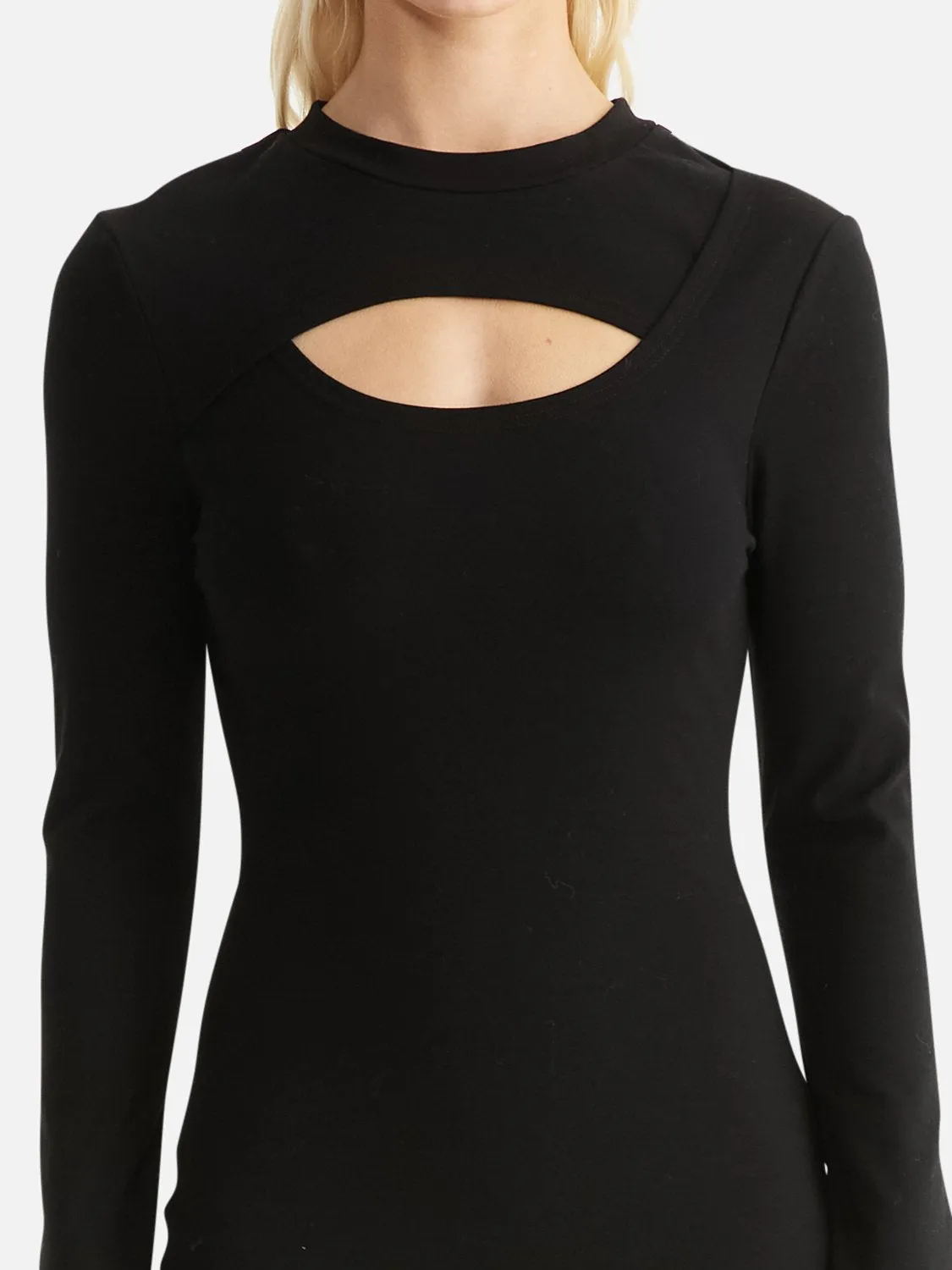 Remi Ribbed Dress - Black sold by Ena Pelly product image thumbnail 4