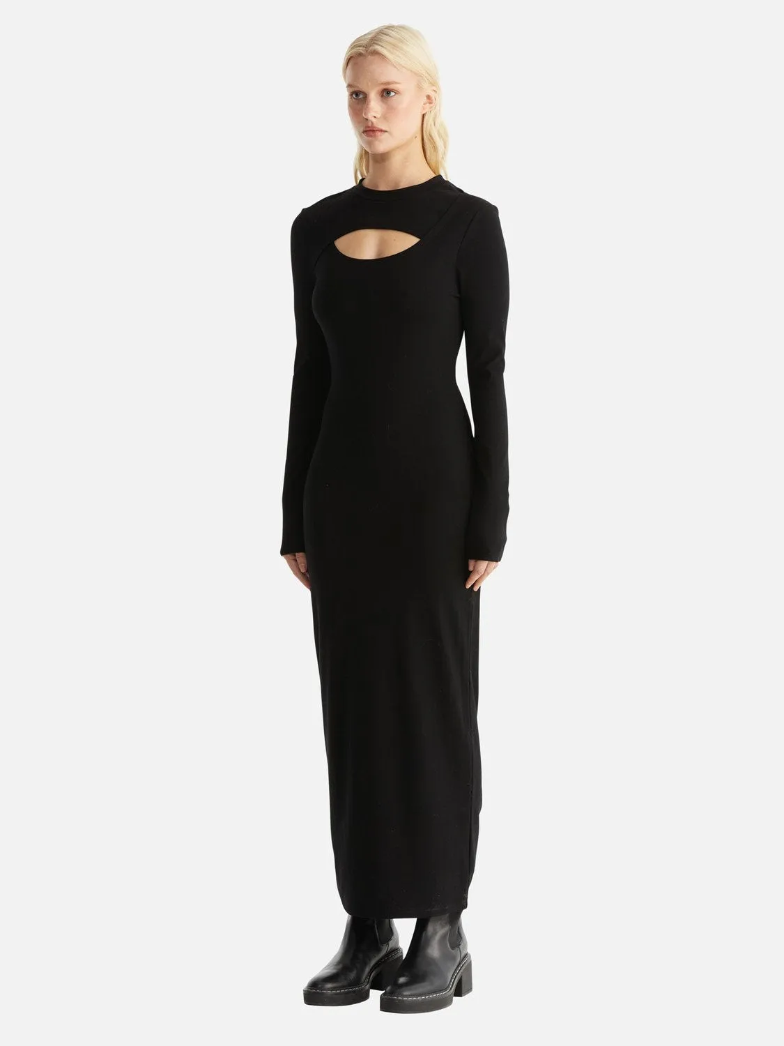 Remi Ribbed Dress - Black sold by Ena Pelly product image thumbnail 2