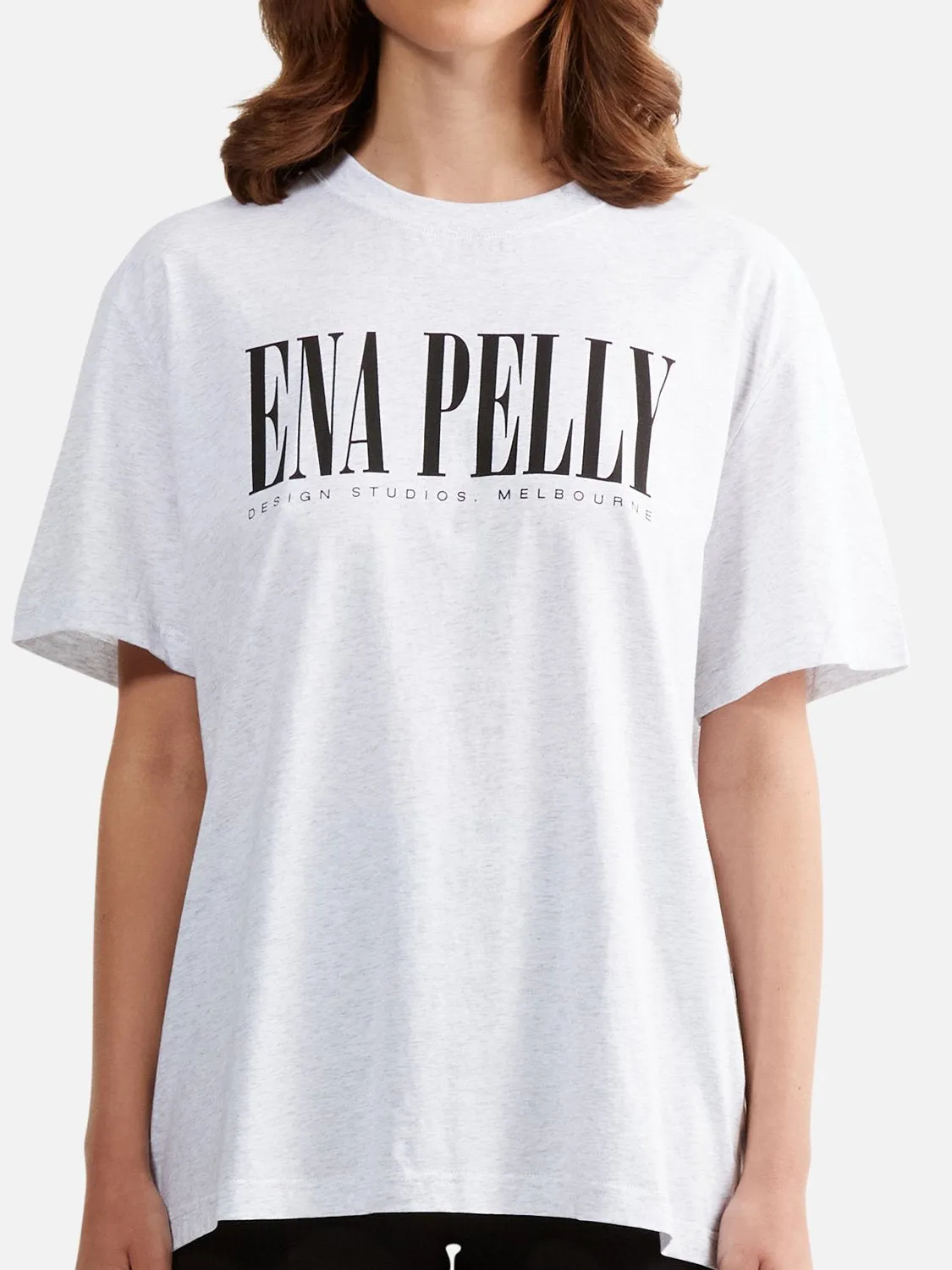 JESSIE OVERSIZED TEE CITY LOGO - WHITE MARLE sold by Ena Pelly product image thumbnail 4