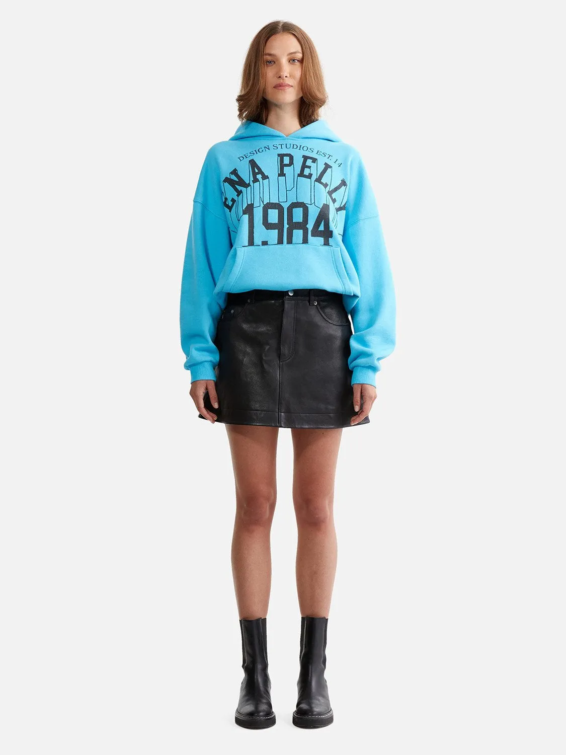 Blue Bird Hoodie - Azure Blue sold by Ena Pelly product image thumbnail 5