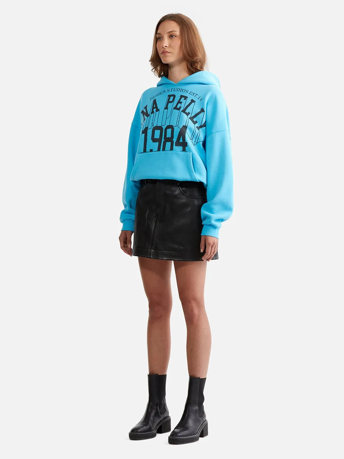 Blue Bird Hoodie - Azure Blue sold by Ena Pelly product image thumbnail 3