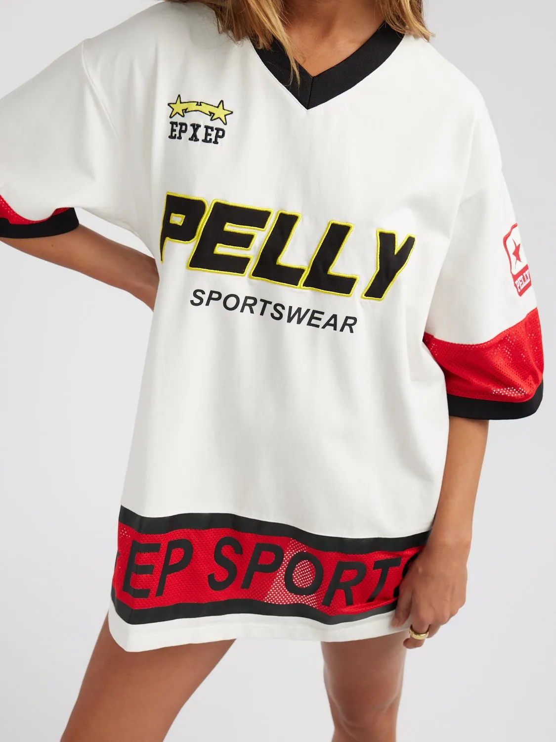 EPXEP DUSTY SPORT JERSEY - White sold by Ena Pelly product image thumbnail 5