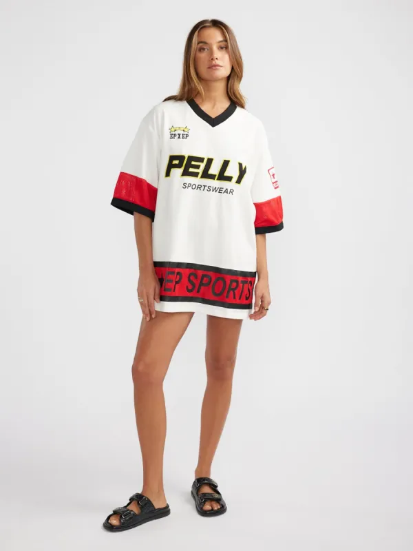 EPXEP DUSTY SPORT JERSEY - White sold by Ena Pelly