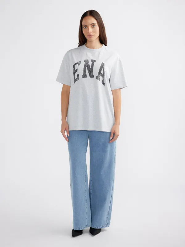 Jessie Oversized Tee Collegiate sold by Ena Pelly