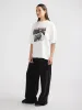 VINTAGE CAR TEE - Vintage White sold by Ena Pelly