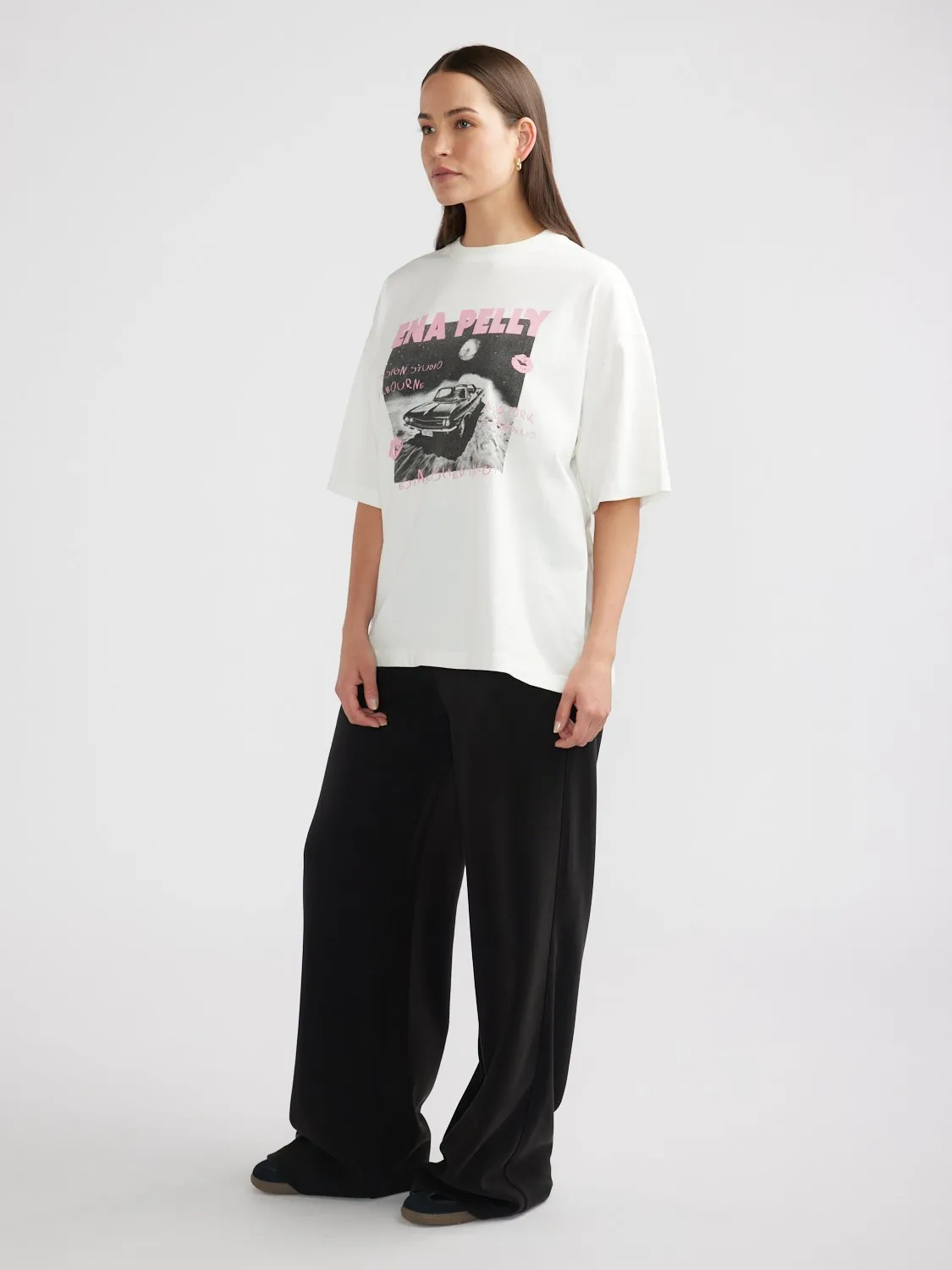 VINTAGE CAR TEE - Vintage White sold by Ena Pelly product image thumbnail 3