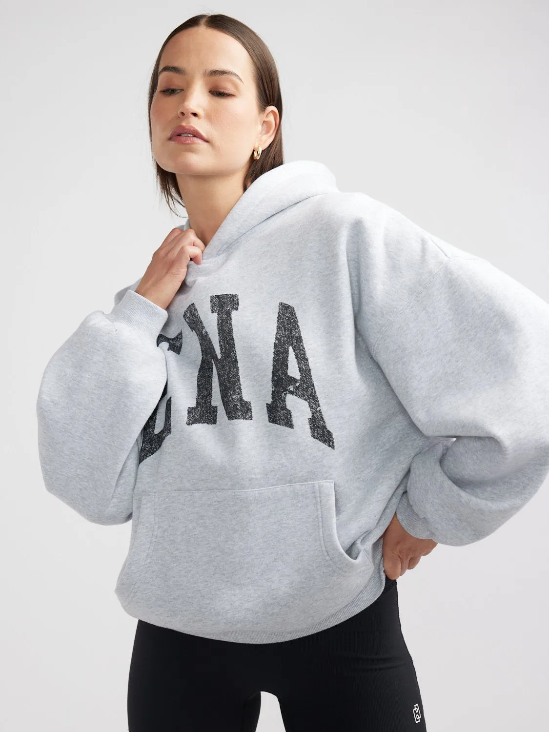 COLLEGIATE OVERSIZED HOODIE sold by Ena Pelly product image thumbnail 4