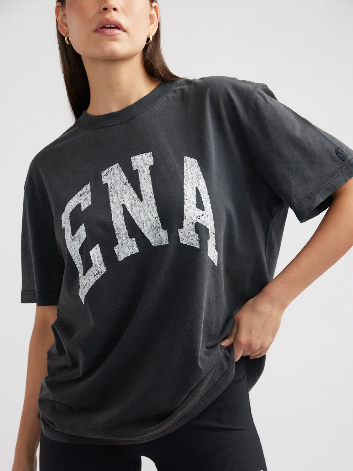 JESSIE OVERSIZED TEE COLLEGIATE sold by Ena Pelly product image thumbnail 4