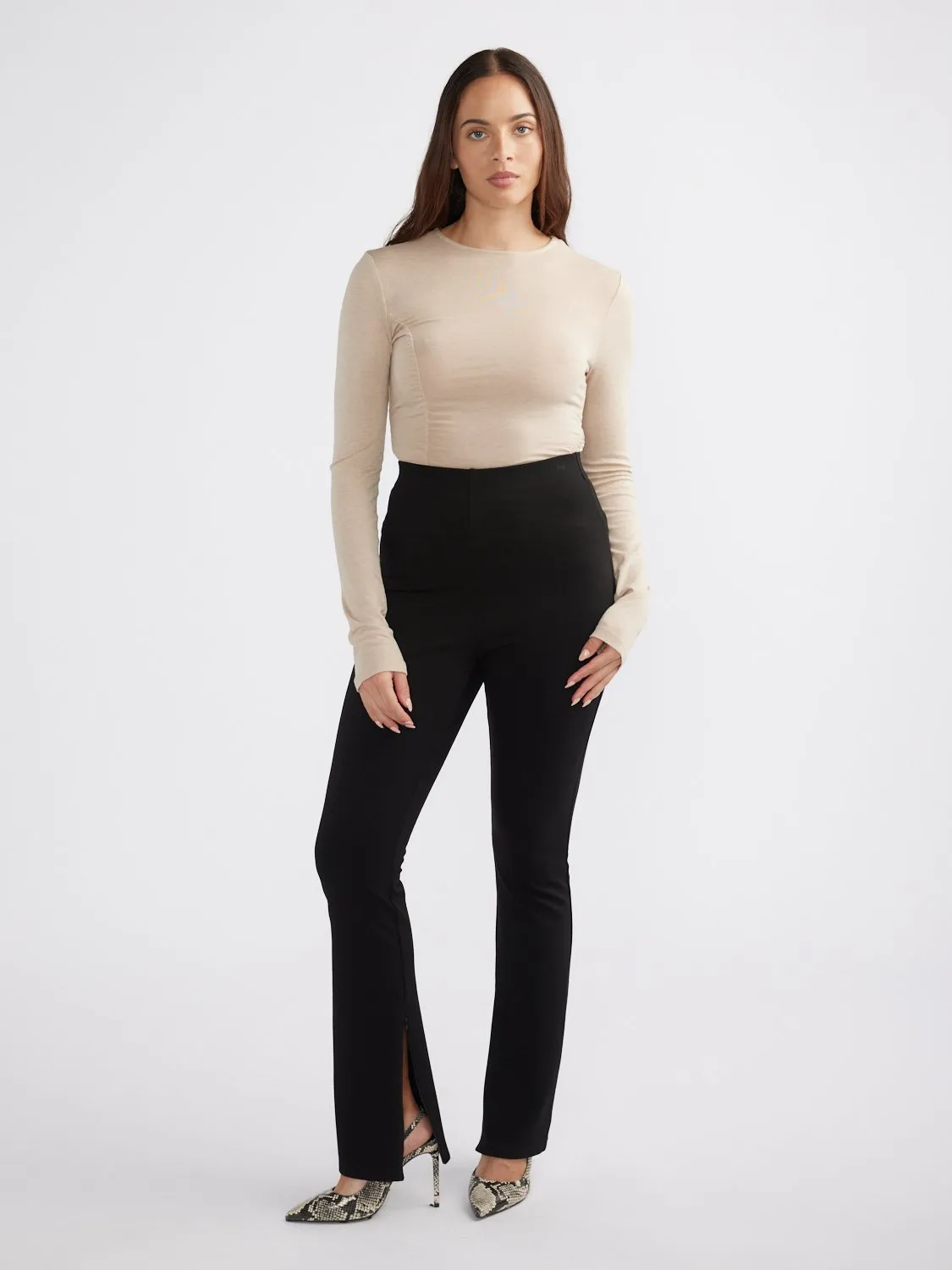 ROSA PONTE PANT - Black sold by Ena Pelly