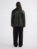 CORE LEATHER BIKER JACKET - Black sold by Ena Pelly
