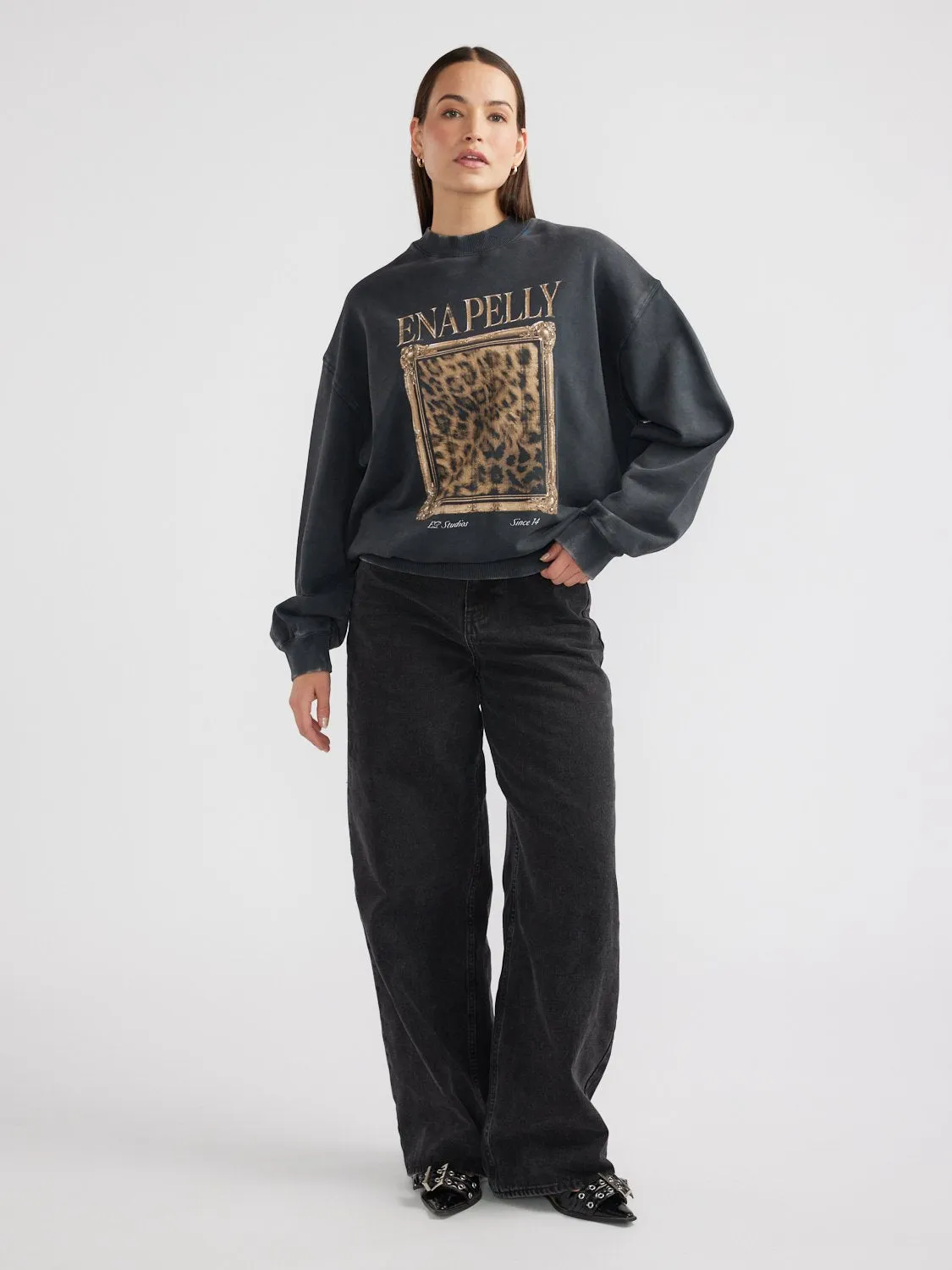 REVERE SWEATSHIRT - Vintage Black sold by Ena Pelly