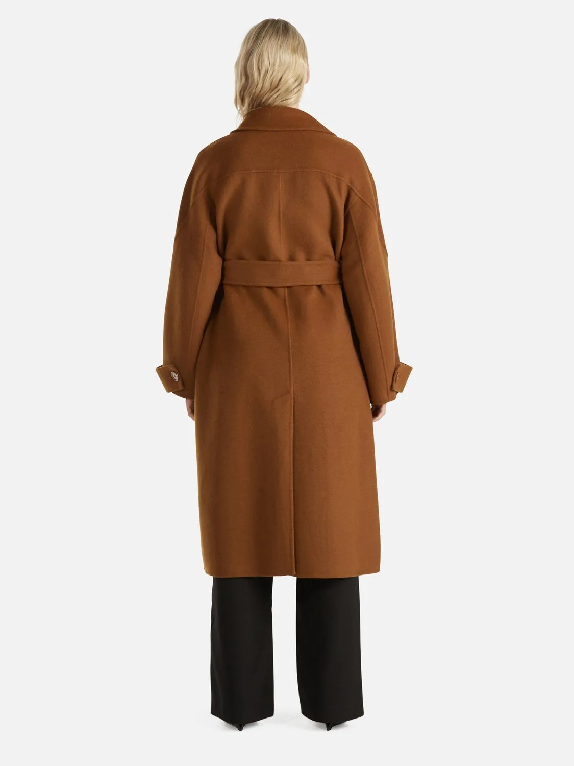 Cecilia Wool Coat - Biscuit sold by Ena Pelly product image thumbnail 3