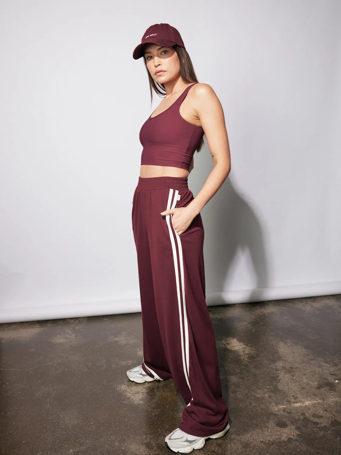 VALENTINA STRIPE PANT - Cherry Cola sold by Ena Pelly product image thumbnail 2