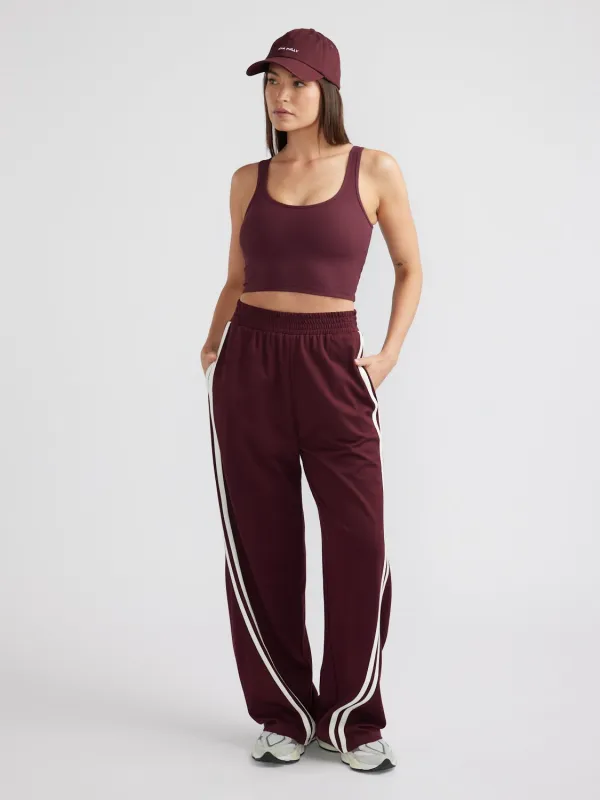 VALENTINA STRIPE PANT - Cherry Cola sold by Ena Pelly