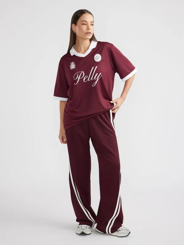 SCRIPT SPORT POLO - Cherry Cola sold by Ena Pelly