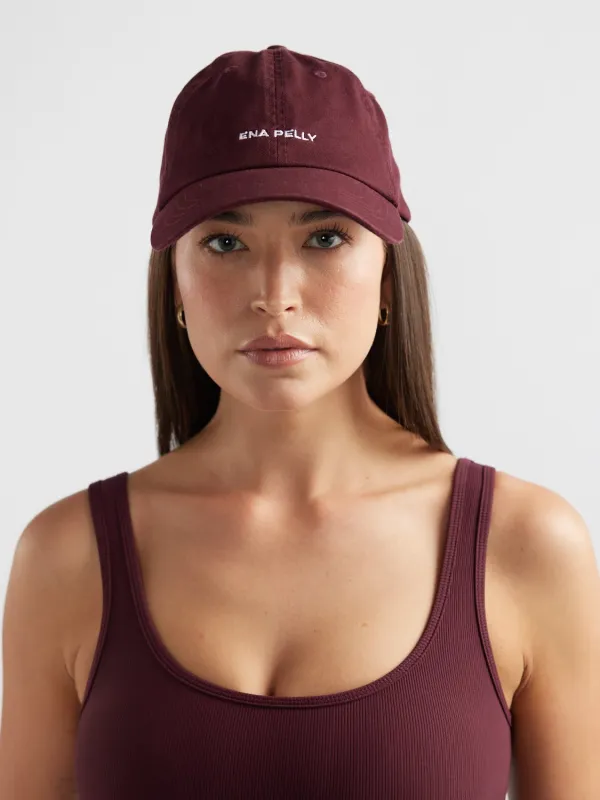 ATHLEISURE CAP - Cherry Cola sold by Ena Pelly