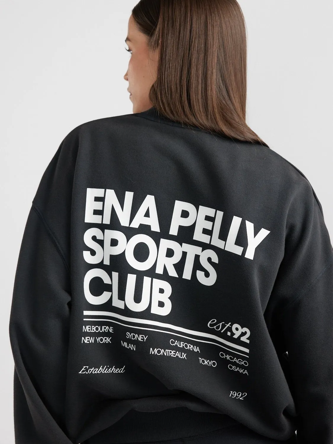 92 SPORT SWEATER - Vintage Black sold by Ena Pelly product image thumbnail 4